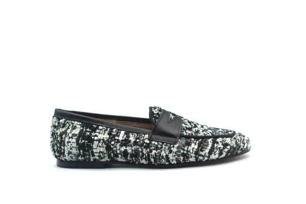 Don Louis Tweed Penny Loafer