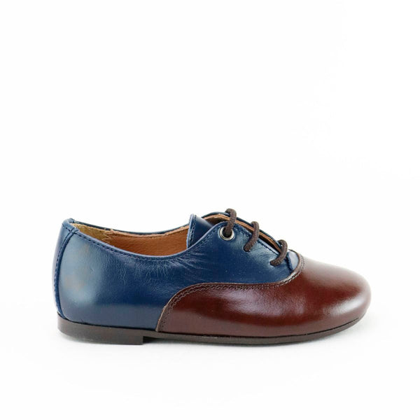 Papanatas Brown and Navy Oxford