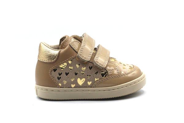 Beberlis Heart Velcro Baby Sneaker