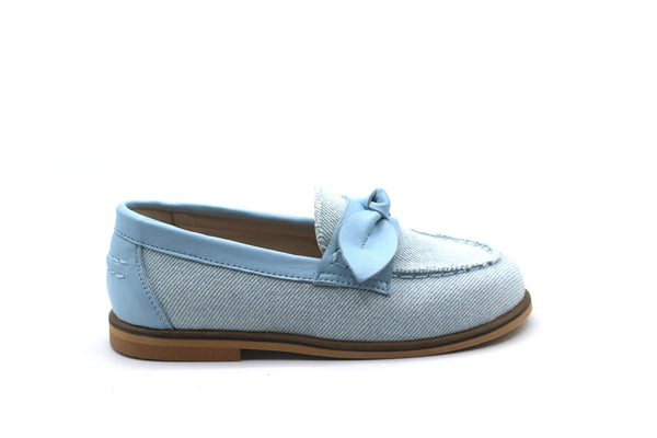 LMDI  Denim Bow Loafer