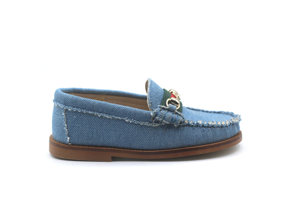 Don Louis Denim Chain Loafer