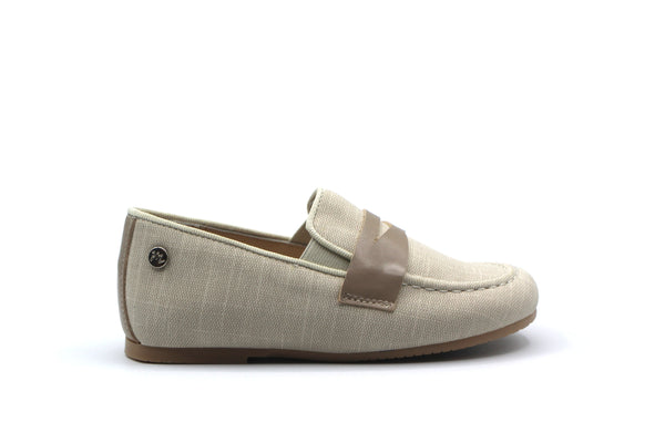 Manuela De Juan Miques Beige Linum