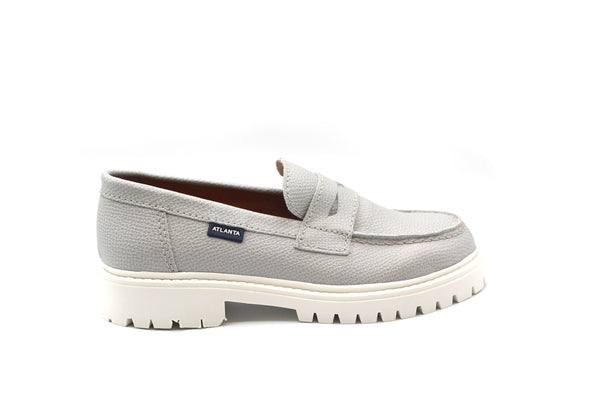 Atlanta Grey Stone Chunky Loafer