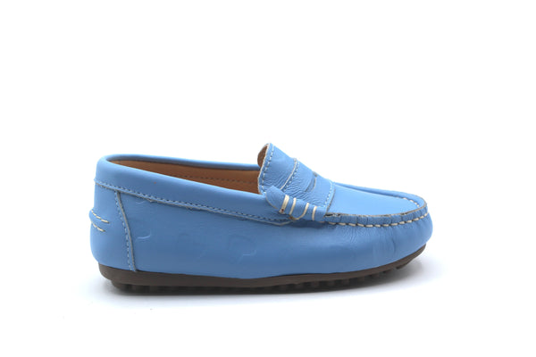 LMDI Blue Heart Penny Loafer