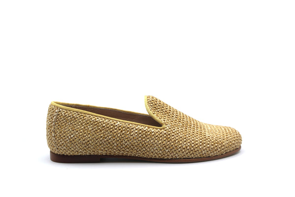 Don Louis Raffia Smoking Shoe