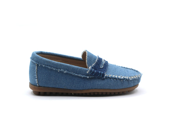 Don Louis Denim Driver Loafer