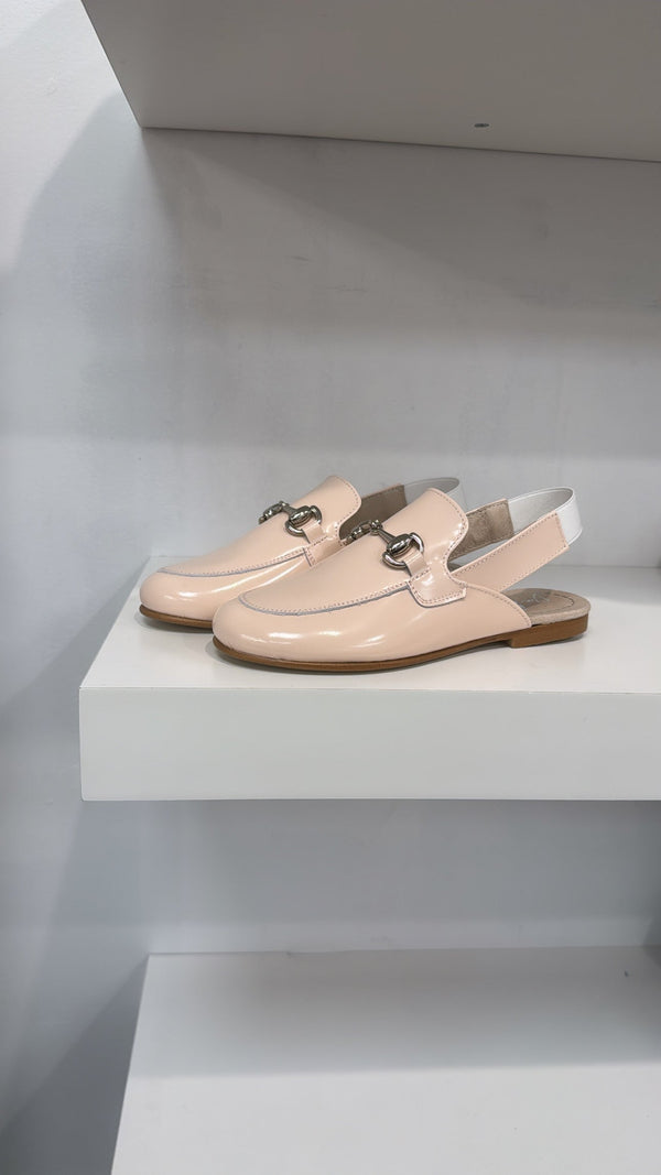 Don Louis Pink Buckle Slingback