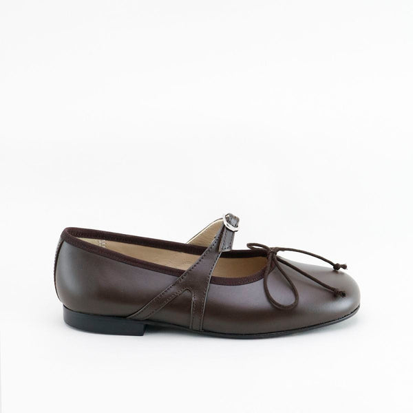 Papanatas Napa Marron Ballerina Flat