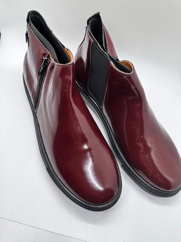 Atlanta Burgundy Smooth Boot