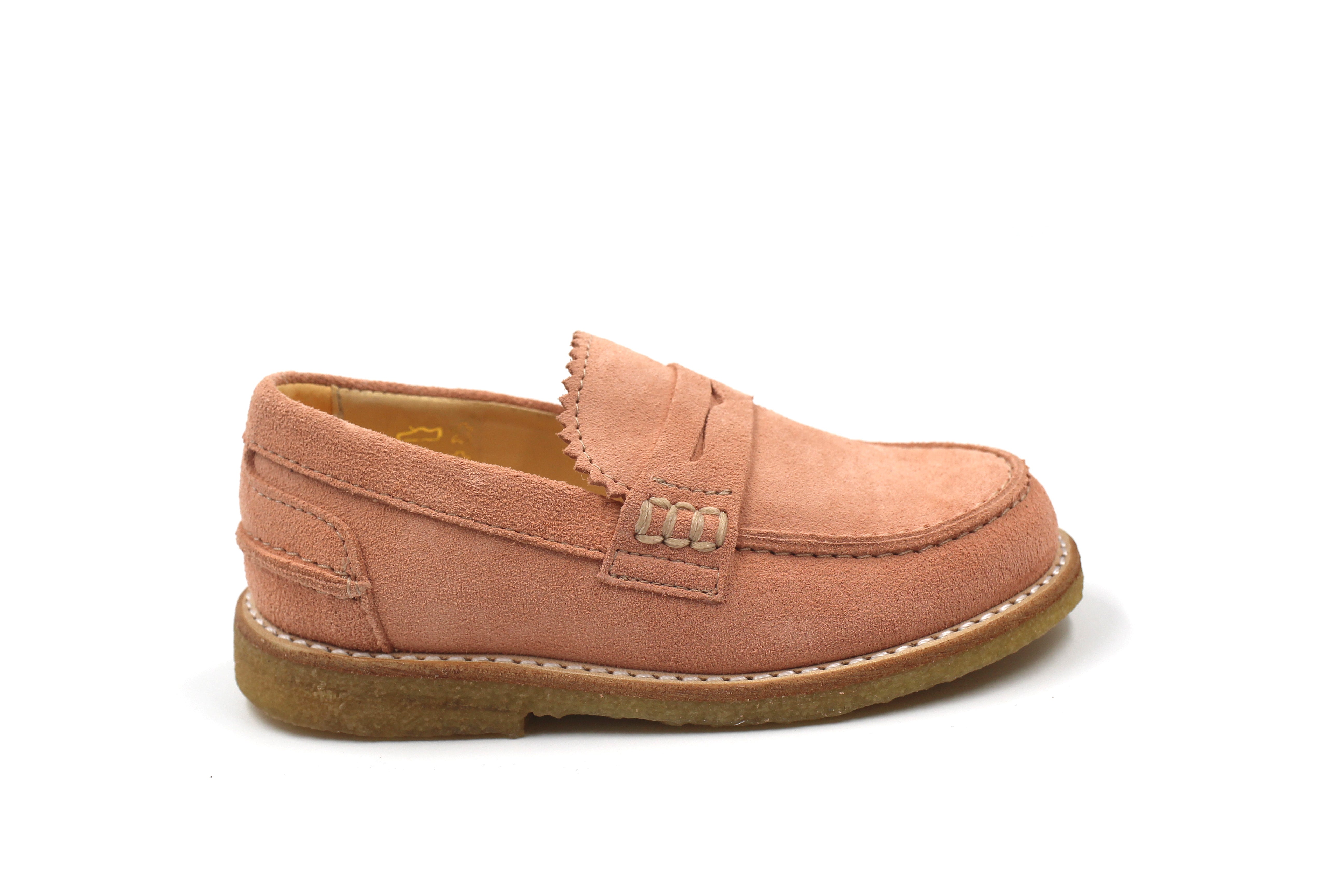 Peach Penny Loafer • by Angulus – Hal Outlet