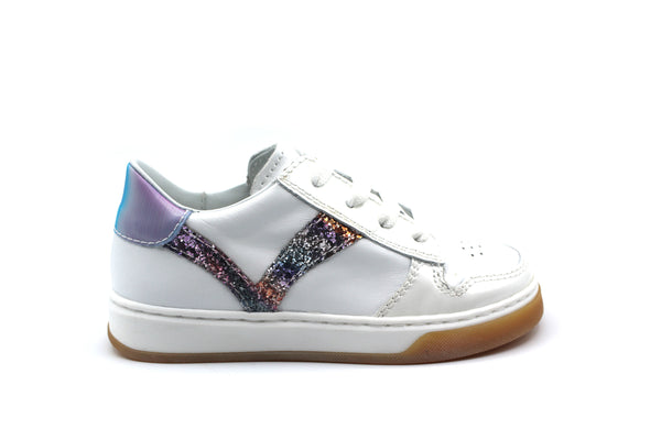 Beberlis White Glitter Detail Sneaker