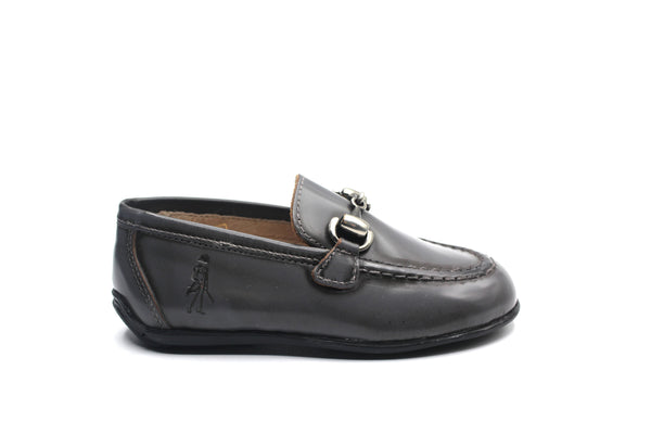 Don Louis Grey Chain Loafer