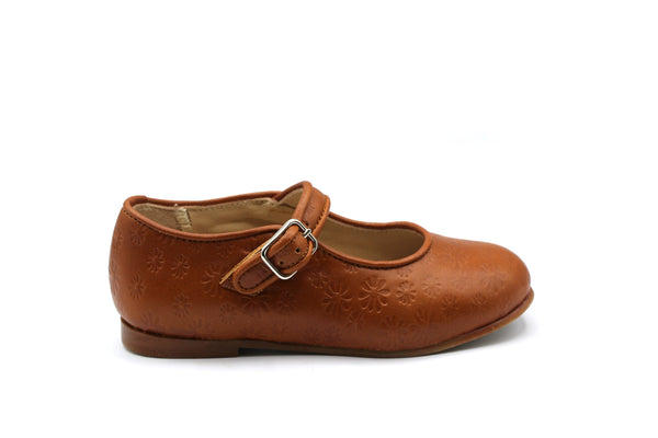 LMDI Brown Flavia with Buckle and Trim