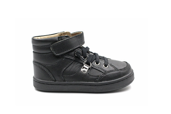 Old Soles Black Hightop Velcro Sneaker