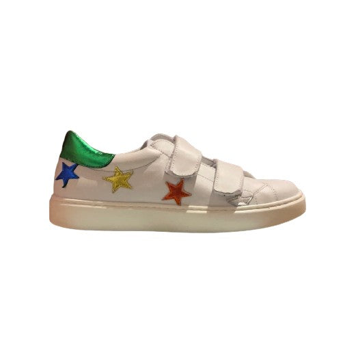 MAA White Star Velcro Sneaker